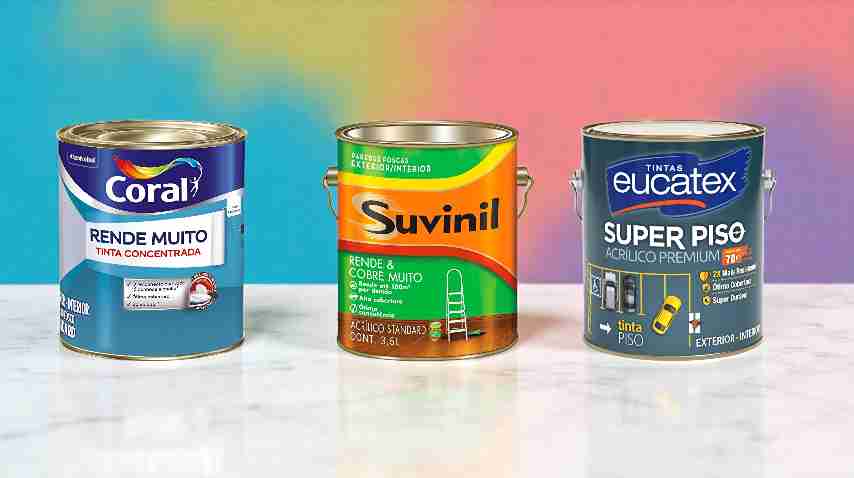 Analise das 10 Tintas Mais Populares do Mercado