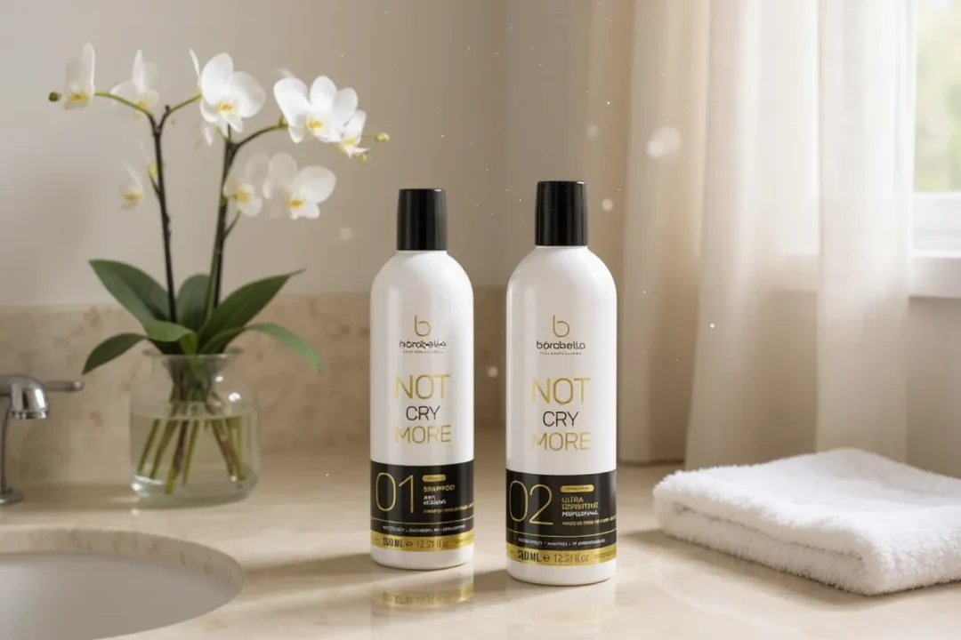 Borabella Progressiva Not Cry More Sem Formol 2 x 350ml Branco