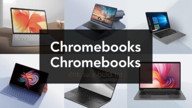 Lista dos Melhores Chromebooks do mercado
