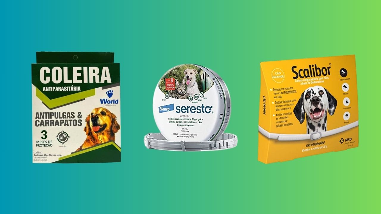 8 Melhores Coleiras Antipulga e Carrapato para Cachorros
