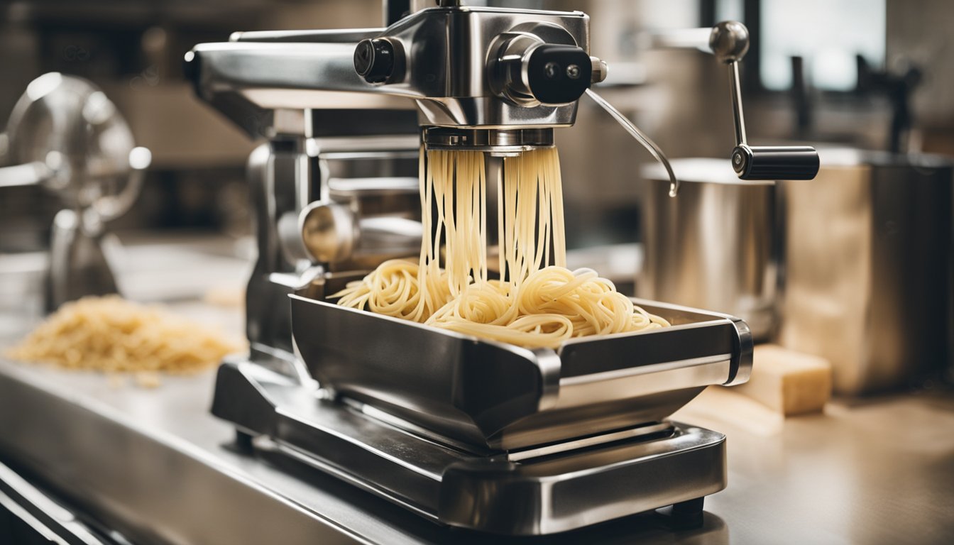 Pasta preparation with the best pasta machine