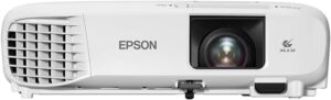 EPSON Projetor Powerlite E20 3400 Lumens XGA HDMI Branco Bivolt