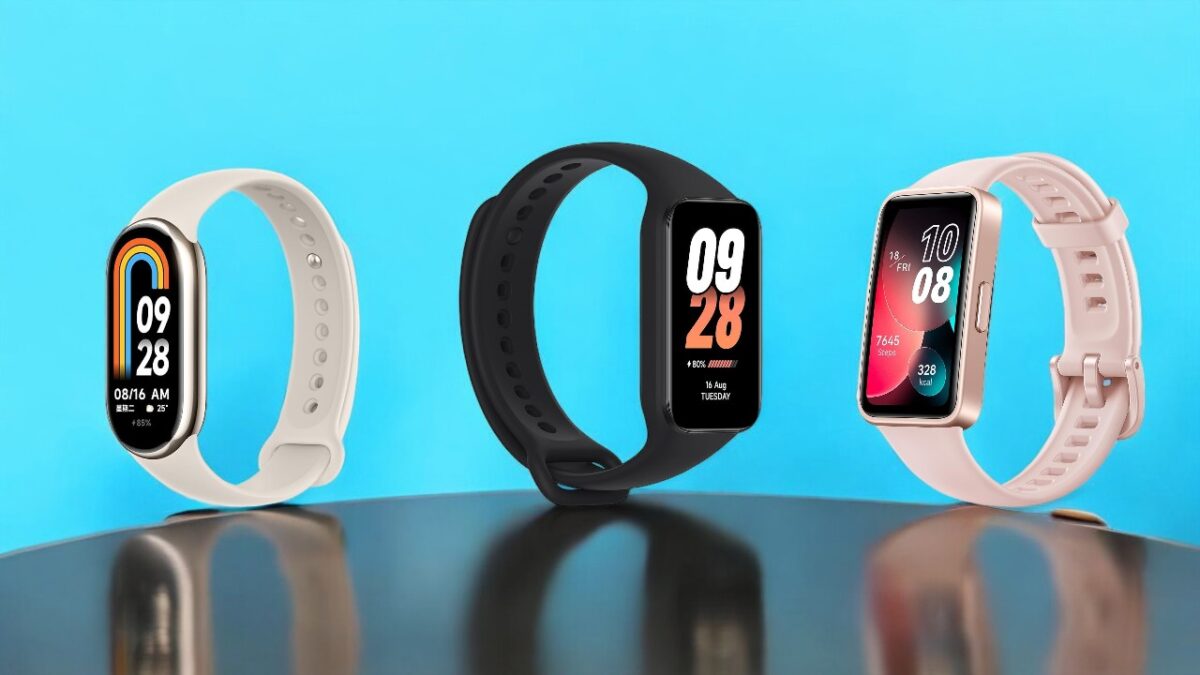 Qual a Melhor Smartband em 2025 Xiaomi Fitbit e Huawei Photoroom