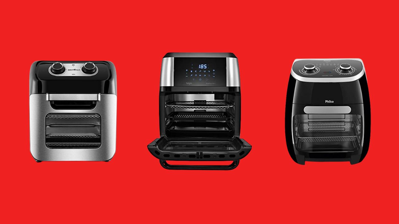 Melhor Air Fryer 3 Andares: Top 7 Melhores em abril 2026