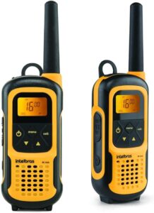 Radio Comunicador WaterProof RC 4102 Preto Intelbras