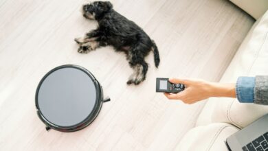 robos aspiradores com controle remoto