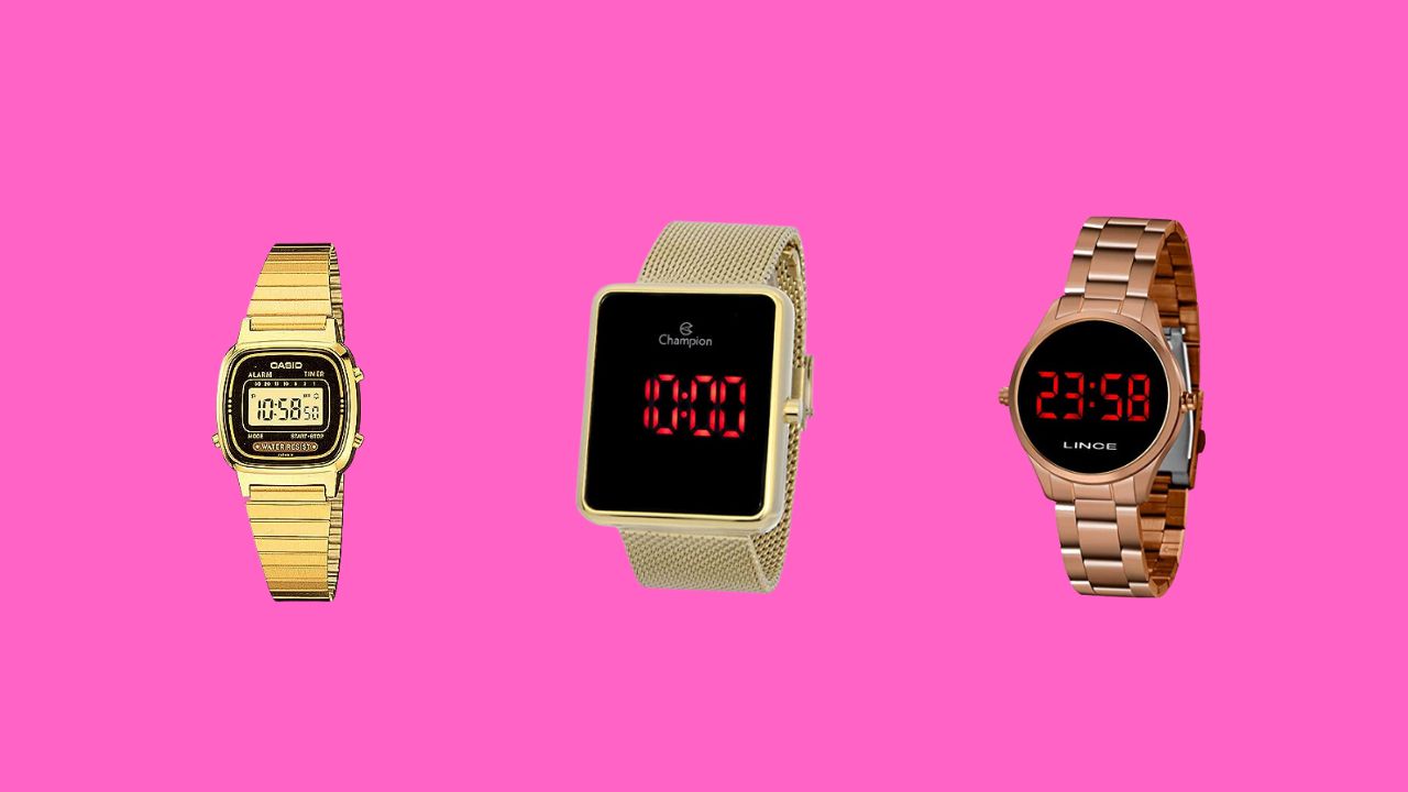 Top 5 Melhores Relógios Digitais Femininos agosto 2025