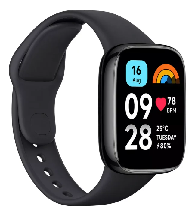 Smartwatch Redmi Watch 4 Modelo M2315w1 Obsidian Black 1.97 Caixa Preto Pulseira Preto Bisel Cinza escuro 2