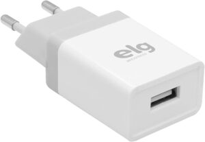 Carregador USB de Parede Bivolt e Universal Branco WC1AE ELG