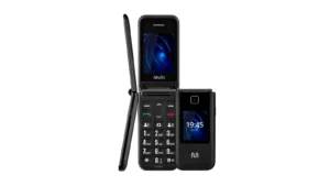 Celular Multilaser Flip Vita Duo Dual Chip com duas telas Botao SOS Radio FM MP3 Bluetooth Camera Preto P9145