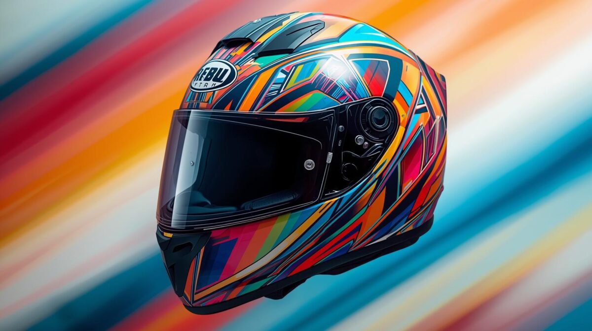 Melhor Capacete Fechado - Top 10 Melhores em 2025 21 Capacete Fechado moto colorido 1