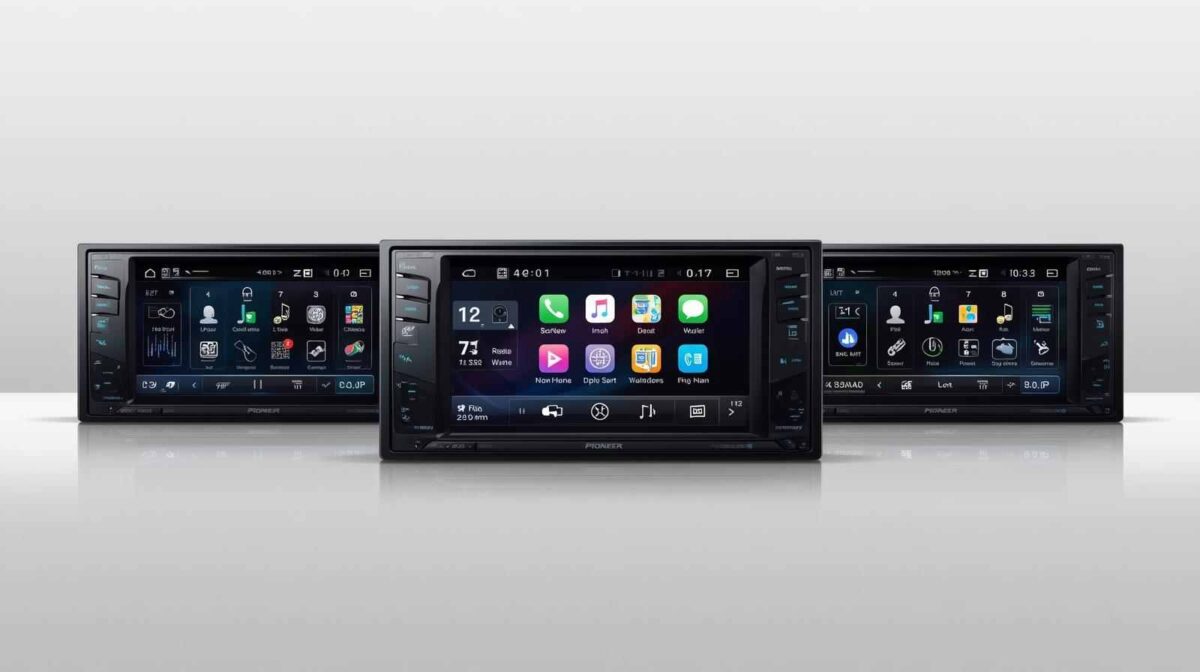 Melhor Central Multimídia Pioneer - Top 10 Melhores em 2025 (6,2", 6,8" e mais) 1 Centrais Multimidia Pioneer carro 4 1
